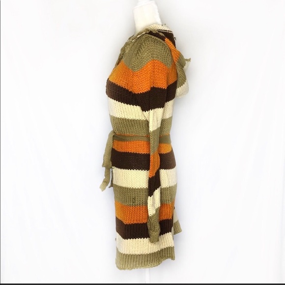 Color Block Chunky Knit Cardigan NWOT - Picture 6 of 8